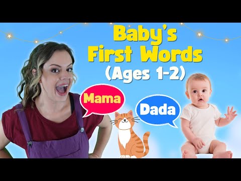 Baby’s First Words & Gestures (Ages 1–2) | Learn to Talk with Miss Katie