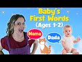 Baby S First Words Gestures Ages 1 2 Learn To Talk With Miss Katie