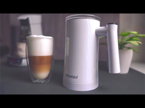Review zum Nobebird Milchaufschäumer - Der perfekte Latte Macchiato