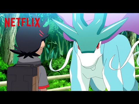 Goh’s Legendary Pokémon Suicune 🌊 Pokémon Master Journeys | Netflix Futures