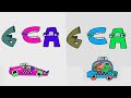 Animation alphabet lore G C A B