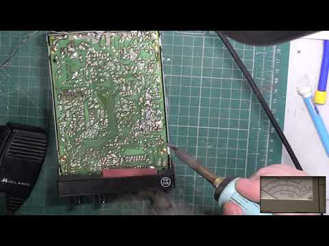 Midland 77-099 CB27/81 UK FM CB radio -  repair & alignment