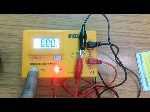 MECO INSULATION TESTER - DIGITAL