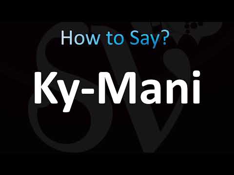 How to Pronounce Ky-Mani (CORRECTLY!)