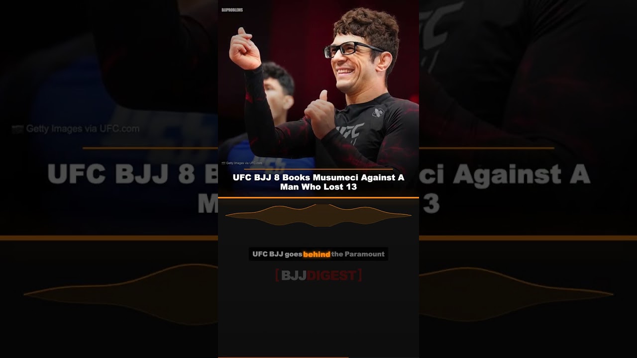 UFC BJJ 8 Books Musumeci Against A Man Who Lost 13 #Shorts