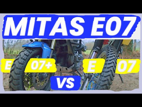 Mitas E07 vs E07+ | Wo ist der Unterschied zwischen E07+ und E07 Dakar