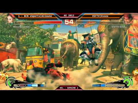 BCN eSport|Alioune x VSFTV|Essex - NSL - R02 - SSF4 AE 2012