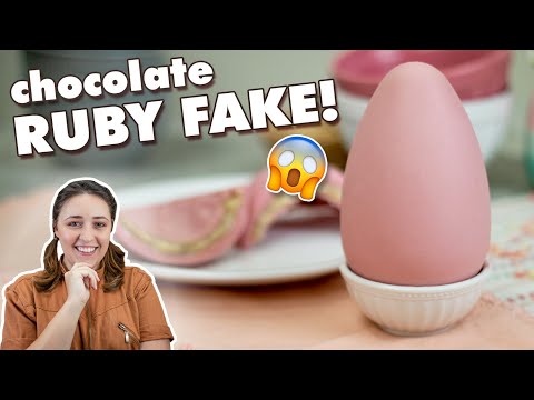 MAKE PINK CHOCOLATE AT HOME! The famous "RUBY" chocolate - Easter Special | Tábata Romero