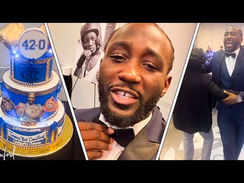 Terence Crawford RETIREMENT Party: “I Ain’t Faking — I Love You All!”