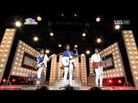 CNblue - Love Light + Love (씨앤블루 - 사랑 빛 + Love) @ SBS Inkigayo 인기가요 100523