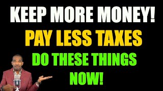PAY LESS (capital gains) TAXES | DO THIS NOW!!!