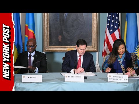 Rubio hosts peace agreement between Congo and Rwanda: "This is really why I wanted this job"