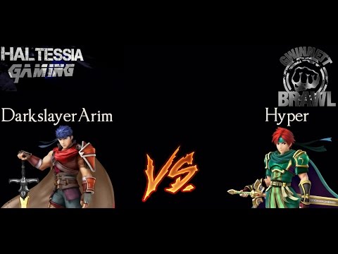 Gwinnett Brawl 36 Smash 4 Exhibition Match AE | FPT | DarkslayerArim vs KP | FTM | Hyper