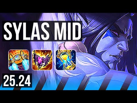 SYLAS vs IRELIA (MID) | KR Master | 25.24