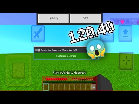UNBELIEVABLE! Customize New Minecraft Touch Controls | Mcpe 1.20.40