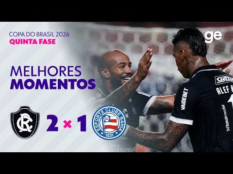 Gols e lances de Remo x Bahia