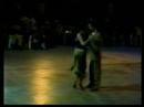  Javier Rodriguez  and  Geraldine Rojas  are  dancing  to  the  tango  "  Una Fija  "