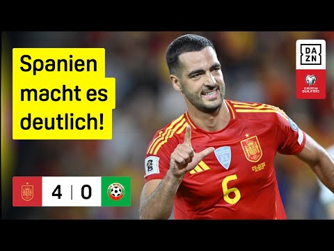 Spanien - Bulgarien | European Qualifiers | DAZN Highlights