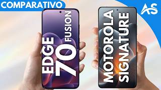 Edge 70 Fusion vs Motorola Signature - Comparativo