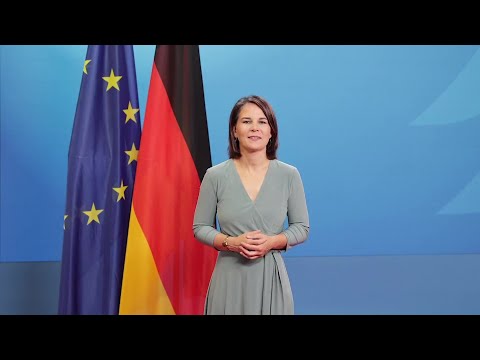 Aussenministerin Annalena Baerbock zum Tag der Deutschen Einheit