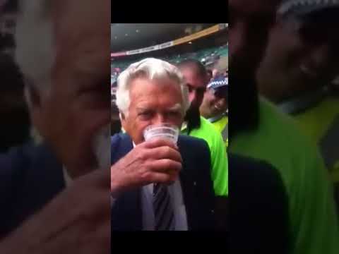 Bob Hawke 2012 Neck that Beer