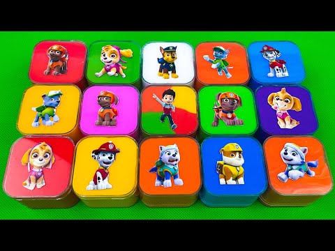 Paw patrol: Looking For Ryder Paw Patrol Clay With Colorful Boxes - Satisfying ASMR Video