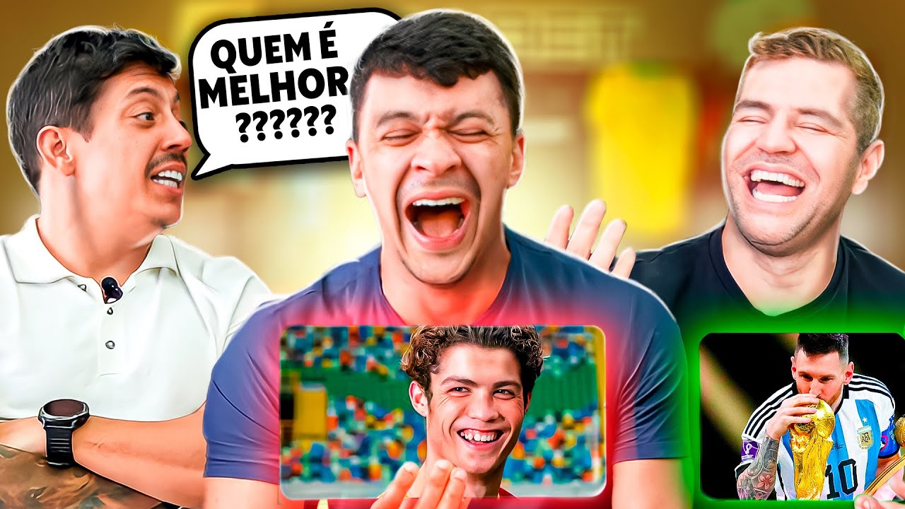 MESSI OU CRISTIANO RONALDO? QUEM É MELHOR? (DEBATES INÚTEIS 🤣)