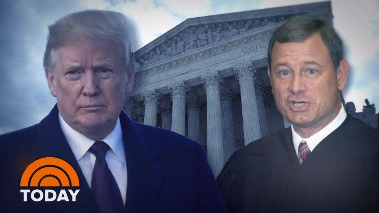 Chief Justice John Roberts Hit Back At President Donald Trump In Rare Rebuke | TODAY