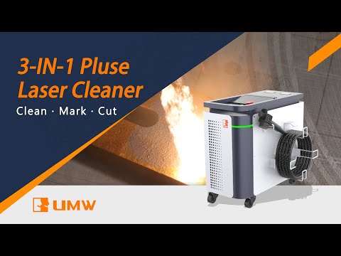 3 IN 1 Pulse Laser Cleaner (Clean · Mark · Cut)