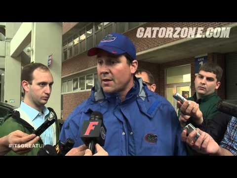 Florida Football | Head Coach Will Muschamp Media Availability | 2014 Pro Day