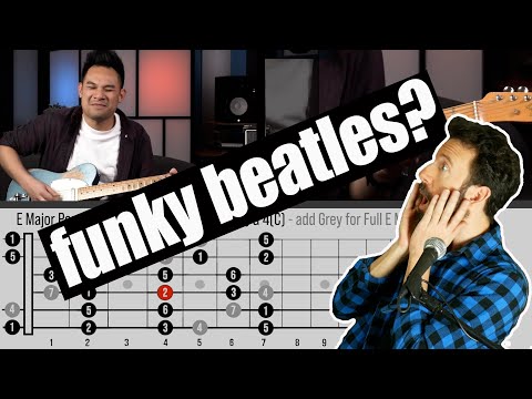 Funky Modern Guitar // DON’T LET ME DOWN by the BEATLES // Jay Leonard J Cover  (In Depth Lesson)!