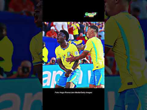 VINI JR. É O CARA DA SELEÇÃO!! ELE TÁ CHAMANDO A RESPONSA NA COPA!! #shorts