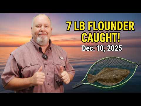 FLOUNDER FISHING Sebastian Inlet - 7 Pounder Caught! Best Baits!