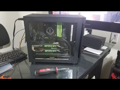 Smallest SLI PC - The Cerberous mATX Case With 800w Silverstone SFX-L PSU