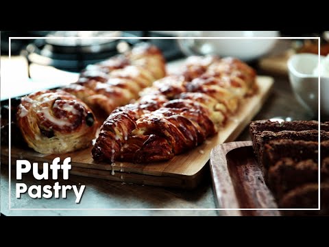 Crispy & Flaky Puff Pastry | How To Make Danish Pastry at Home