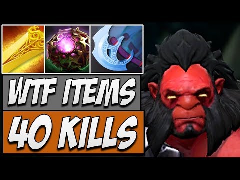 Fnatic.Ahjit Axe - 7724 MMR | Dota Gameplay 7.14