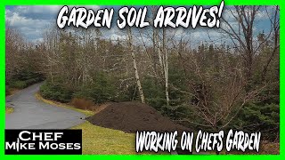 Chefs Garden Soil Arrives, Moving the Greenhouse.