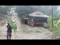 Heavy Rain And Stormy Wind In The Village Sleep Peacefully With Nature S Sounds ASMR