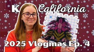 Harvest Flower Serotonin Cast On Weekend Vlog - 2025 Vlogmas Ep 4