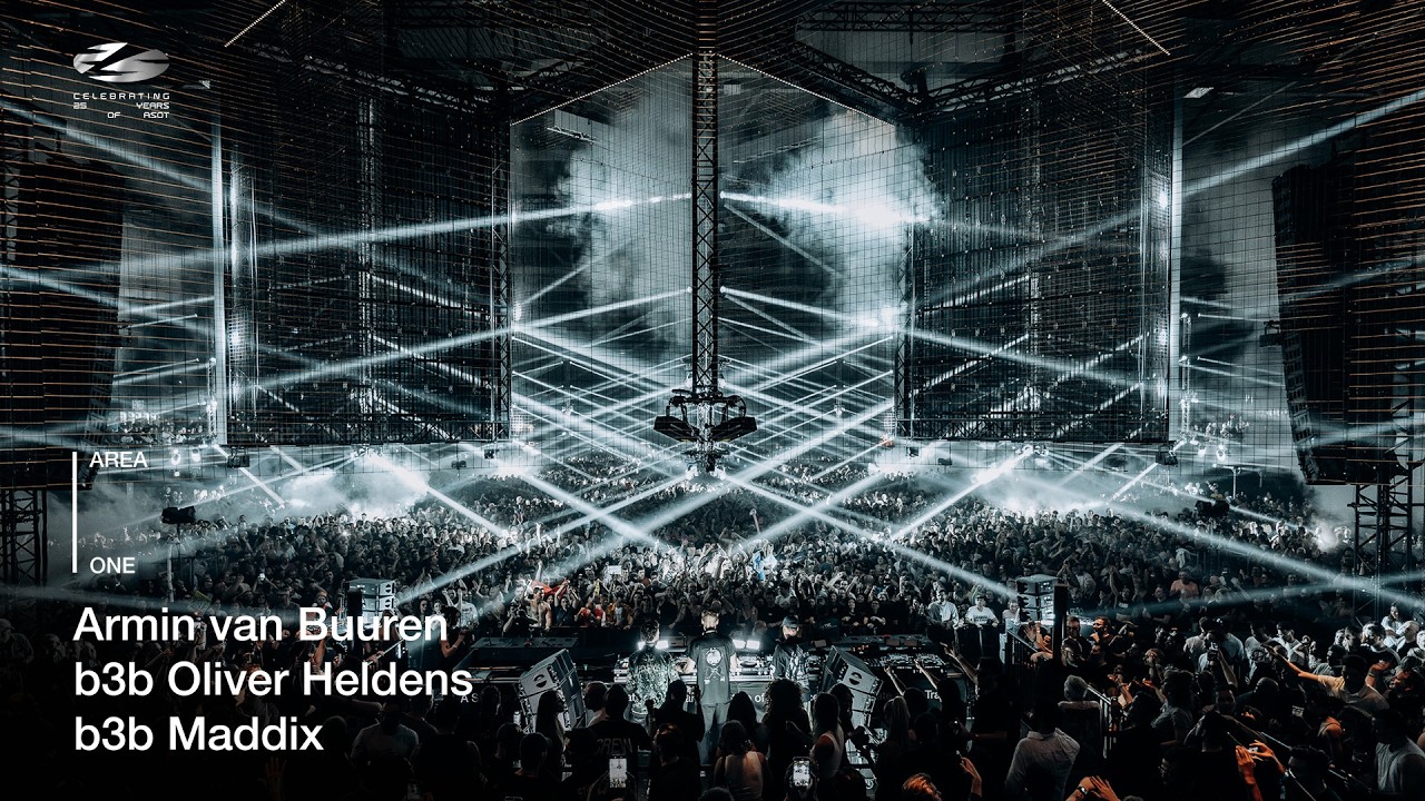 Armin van Buuren B2B Oliver Heldens B3B Maddix - Live @ A State of Trance 2026 Area One