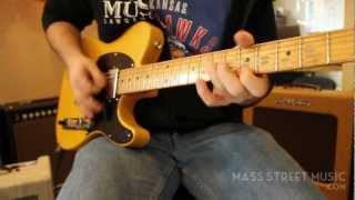 Video thumbnail for Fralin Tele Pickups: Twangmaster 9200 & Blues Special (Strat Polarity) by Mass Street Music