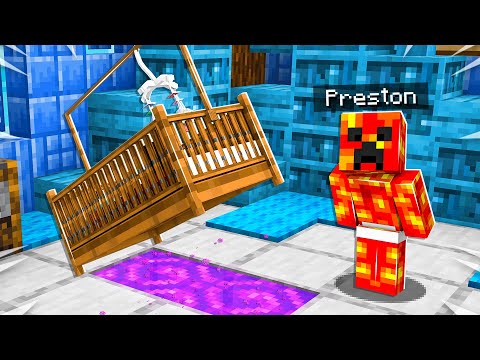 I Found Baby Preston's 3 Biggest SECRETS! - Minecraft