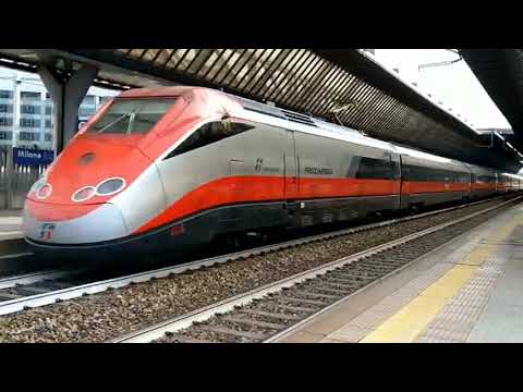 Transiti velocissimi di Frecciarossa 1000 e Frecciarossa a Milano Rogoredo