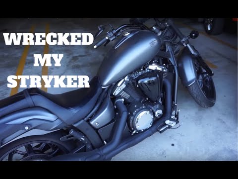 Wrecked My Yamaha Stryker Video