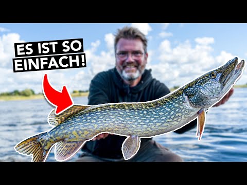 Hechtangeln mit Gummifisch und Wobbler: So fängt JEDER! 🎣