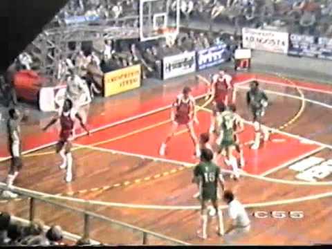 Libertas Birra Peroni Livorno-Pallacanestro Ciao Crem Varese 89-85 (30-12-1984)