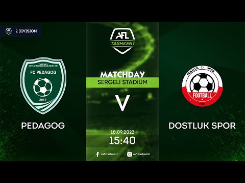 AFL 2 Division 1-tur PEDAGOG-DOSTLUK SPOR