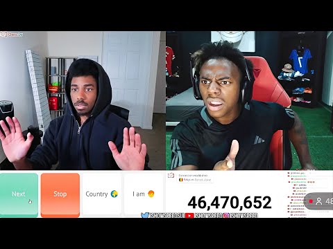 IShowSpeed Gets Trolled By SomethingAboutChickens on OmeTV 😭