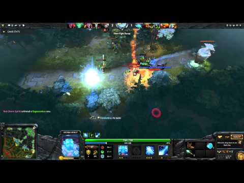 Dota Droid - Red's (Meracle)  Storm Spirit and the proper use of regen rune