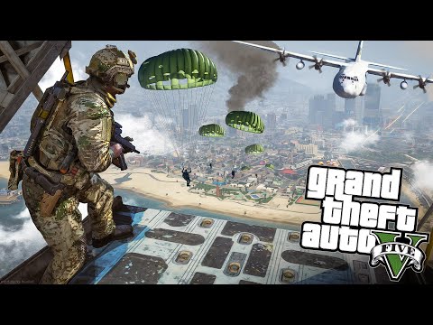 Special Forces Retake An Entire City In GTA 5 RP